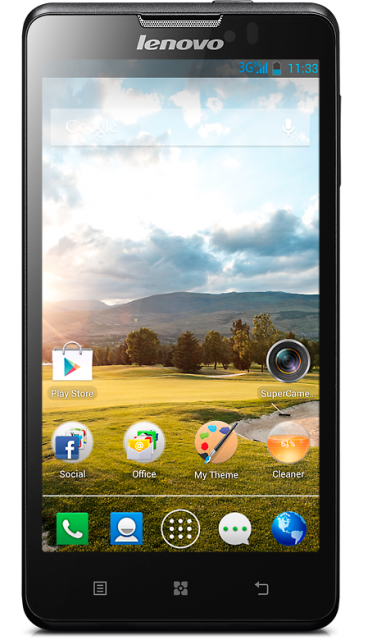 Lenovo P780 MTK 6589 Quad Core 4 ядерный смартфон