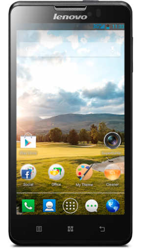 Lenovo P780 MTK 6589 Quad Core 4 ядерный смартфон